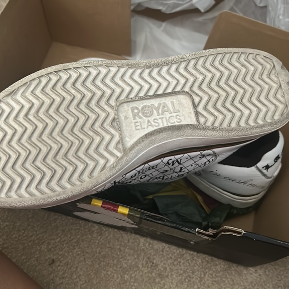 Gwen Stefani L.A.M.B. White tennis shoes - Picture 6 of 11
